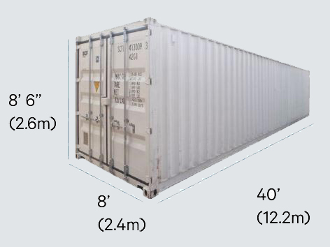 Container loại 40 feet