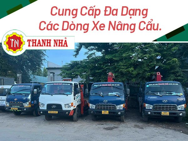 Cung cấp đa dạng các loại xe, đủ các tải trọng