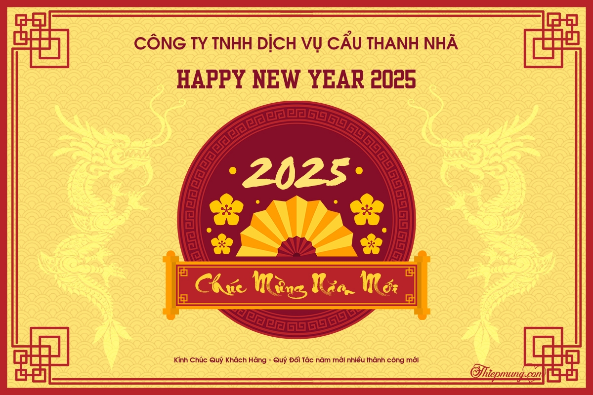 Chúc mừng năm mới 2025 cùng Thanh Nhã