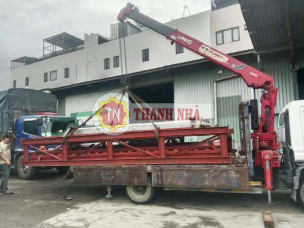 Vận chuyển máy móc công trình tại Long An