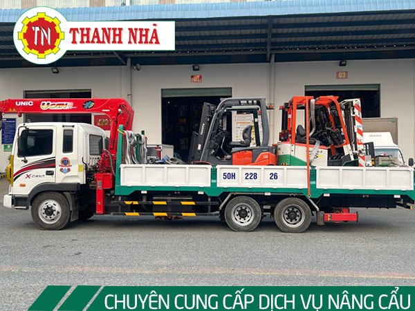 Bảng giá cho thuê xe cẩu năm 2024 - Giá thuê xe cẩu ở Tp. HCM mới nhất