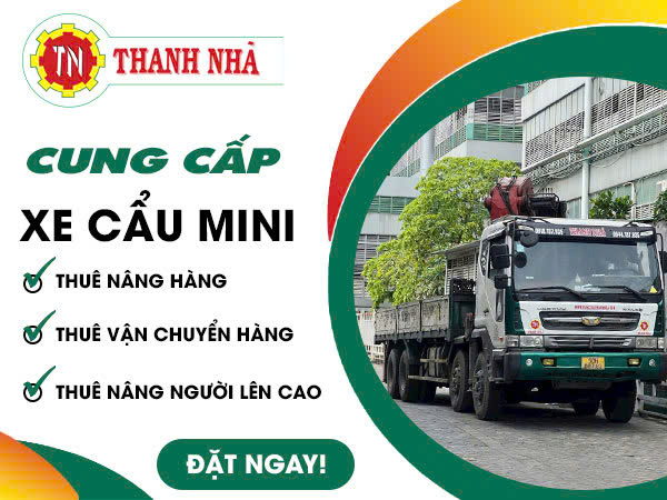 Cho Thuê Xe Cẩu Mini – Giải Pháp Hiệu Quả Cho Không Gian Nhỏ Hẹp Cho Thuê Xe Cẩu Mini – Giải Pháp Hiệu Quả Cho Không Gian Nhỏ Hẹp