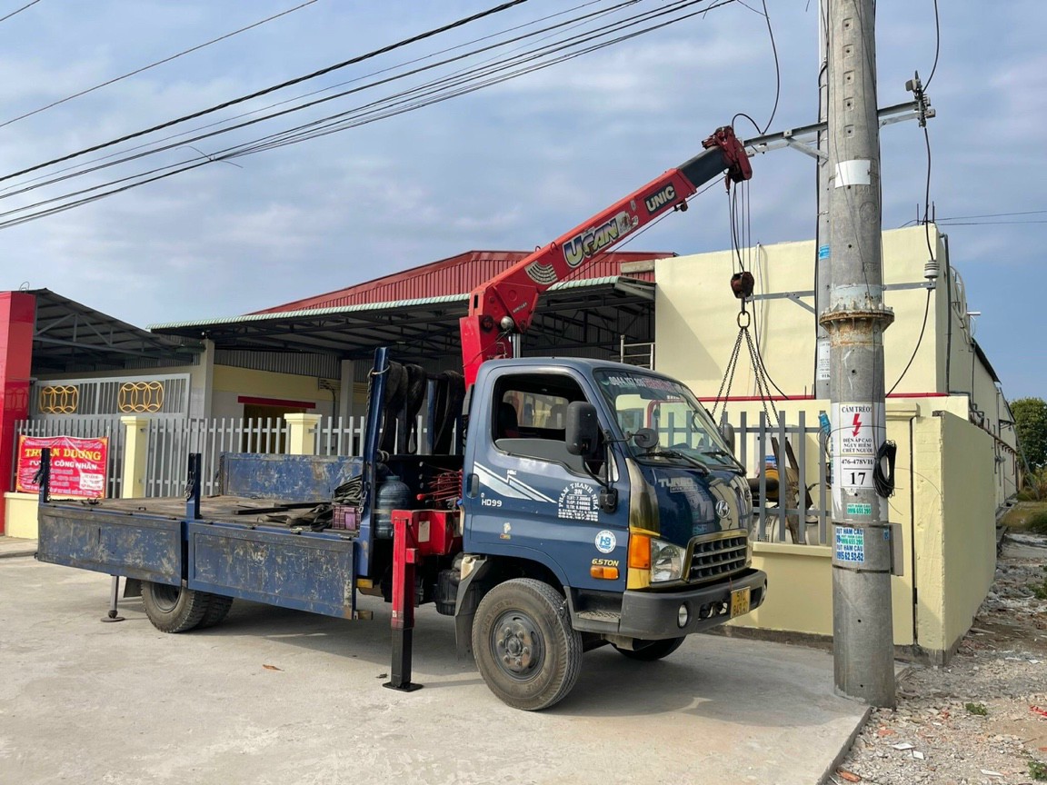 Cho thuê xe cẩu quận 2, TP. Thủ Đức | An toàn, tiện lợi