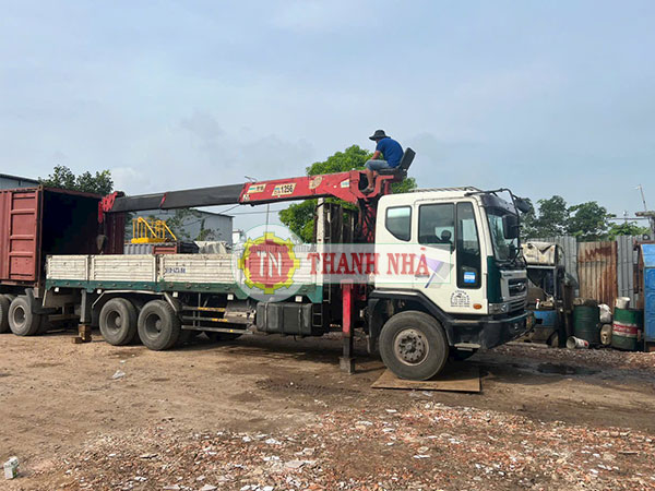 CHO THUÊ XE CẨU RÚT CONTAINER Giá Rẻ TP. HCM