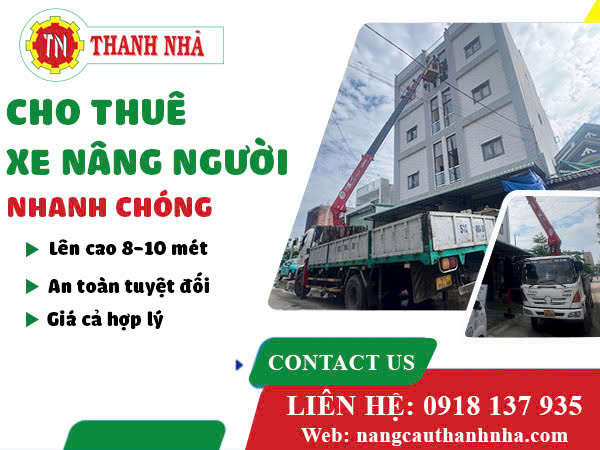 Dịch Vụ Cho Thuê Xe Cẩu Người Trên Cao – Giải Pháp Thi Công An Toàn, Hiệu Quả, Tiết Kiệm Dịch Vụ Cho Thuê Xe Cẩu Người Trên Cao – Giải Pháp Thi Công An Toàn, Hiệu Quả, Tiết Kiệm