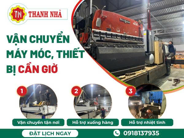 Dịch Vụ Cho Thuế Xe Cẩu Vận Chuyển Máy Móc Thiết Bị Tại Cần Giờ | Uy Tín, Giá Rẻ