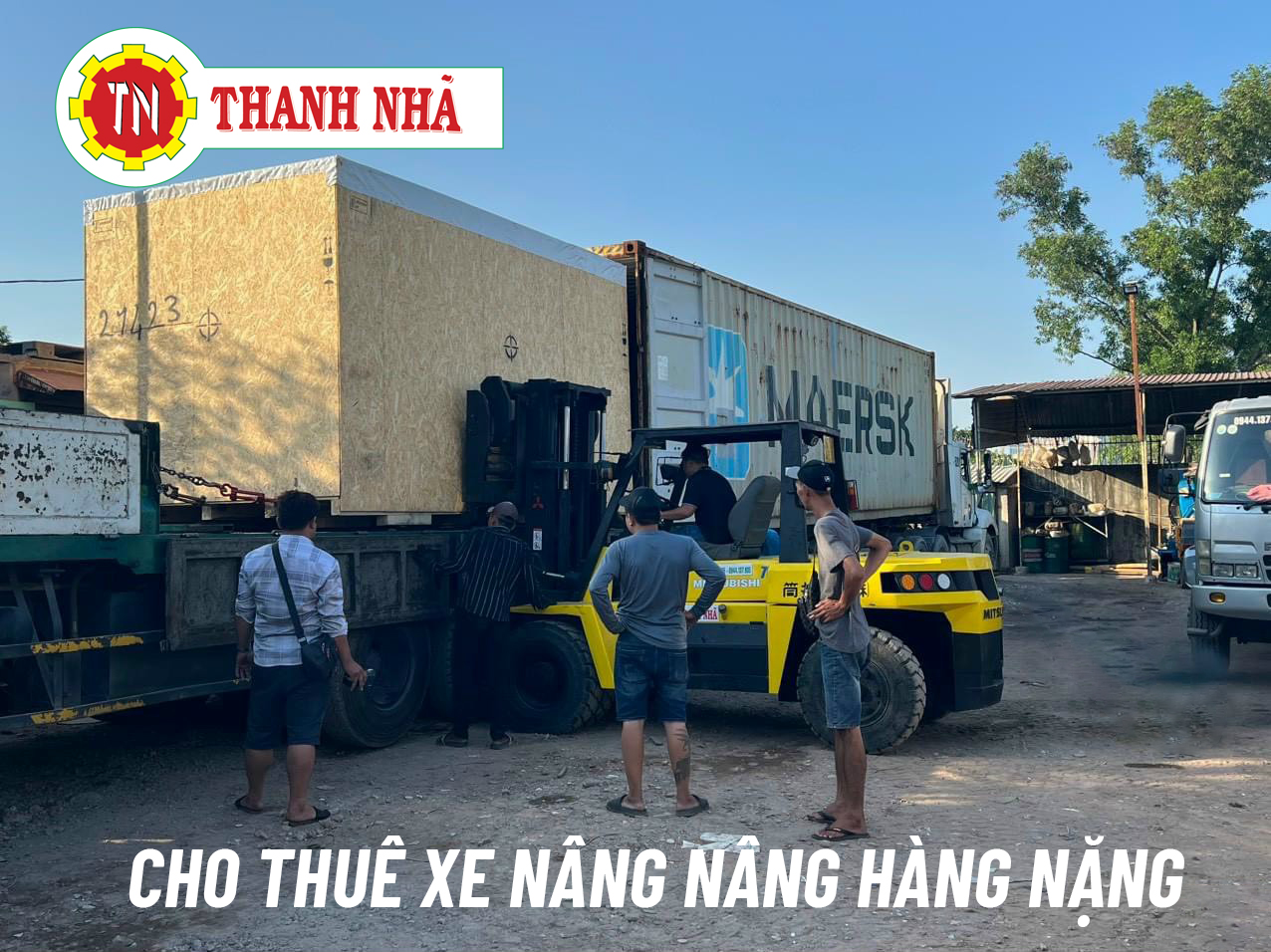 Dịch vụ cho thuê xe nâng huyện Hóc Môn trọn gói