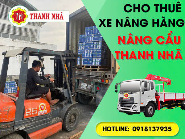 Nâng Cẩu Thanh Nhã Cho Thuê Xe Nâng Lớn Tấn Hỗ Trợ Nâng Hạ Hàng Hóa Nâng Cẩu Thanh Nhã Cho Thuê Xe Nâng Lớn Tấn Hỗ Trợ Nâng Hạ Hàng Hóa
